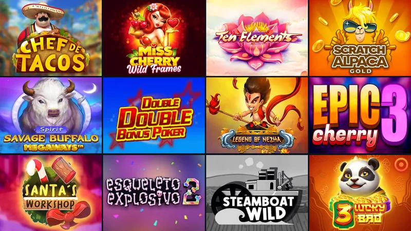 Playbaze Einzahlung: Slots wie Epic Cherry 3 und Savage Buffalo in der Lobby