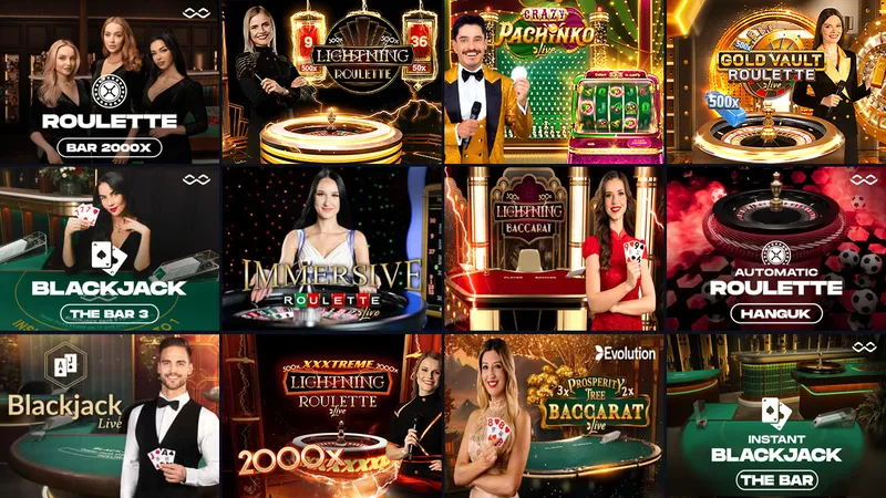 Live Casino online bei Playbaze: Roulette, Blackjack, Baccarat und Crazy Pachinko